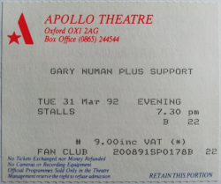 Oxford Ticket